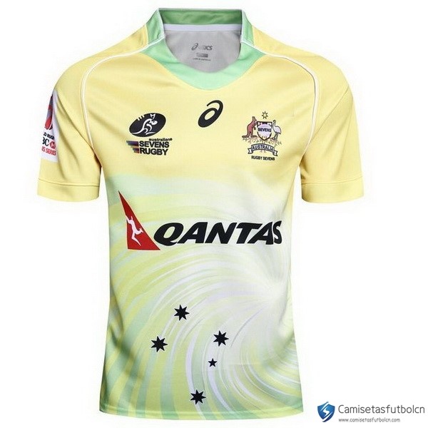 Camiseta Australia Primera equipo 2017-18 Amarillo